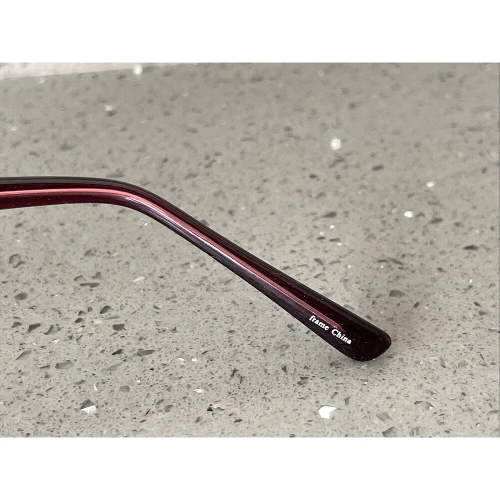 Parade Eyewear 1711 PLUM 52-16-135 Plum Full Rim Eyeglasses Frames Only PQ1711